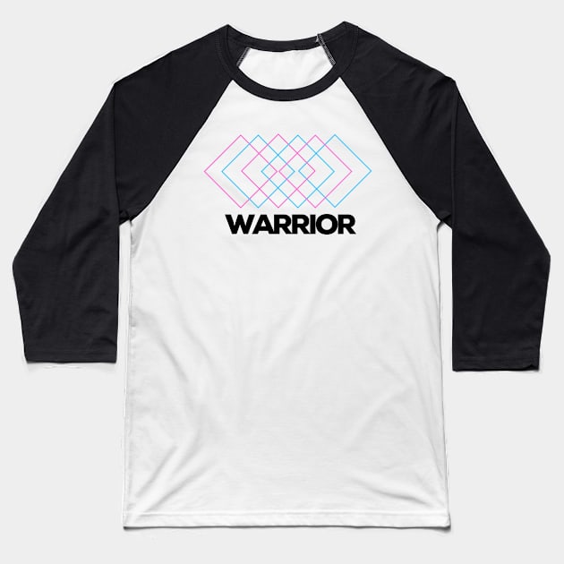 Transgender Warrior - Pride Baseball T-Shirt by Our Blueprints